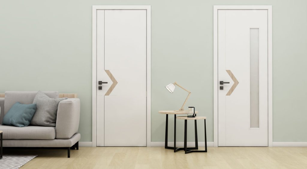 ابواب الغرف الداخلية